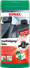 Rengjøringskluter for kjøretøyinteriør 30 stk 20x18 cm Sonax forfra