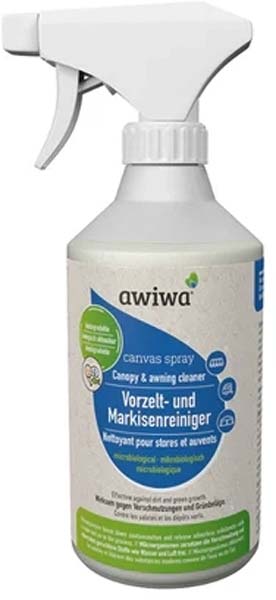 Rengjoringsmiddel for fortelt og markise 0,5 l - Awiwa flaske foran