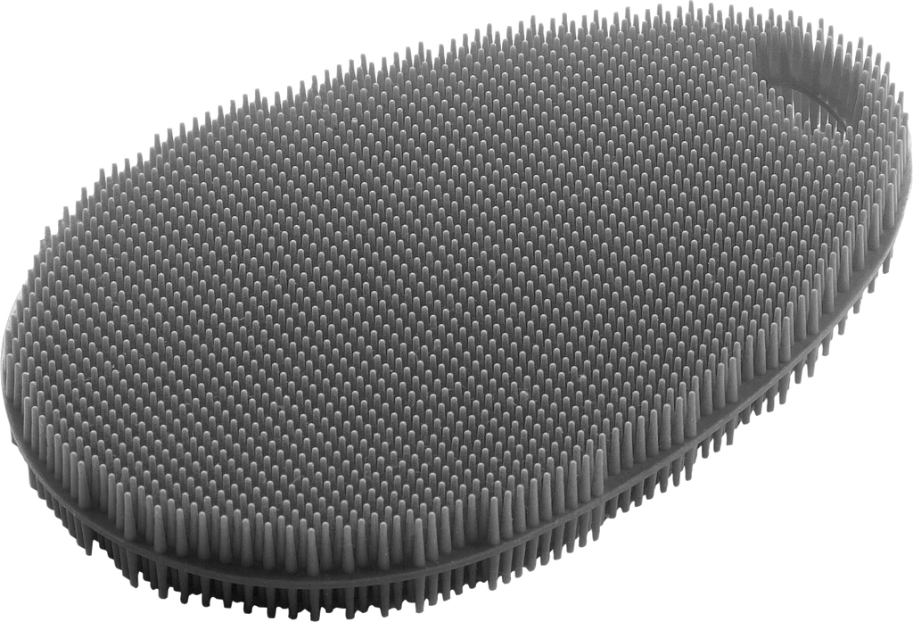 Rengjøringssvamp i silikon 12,5 x 8 x 1 cm Metaltex forfra