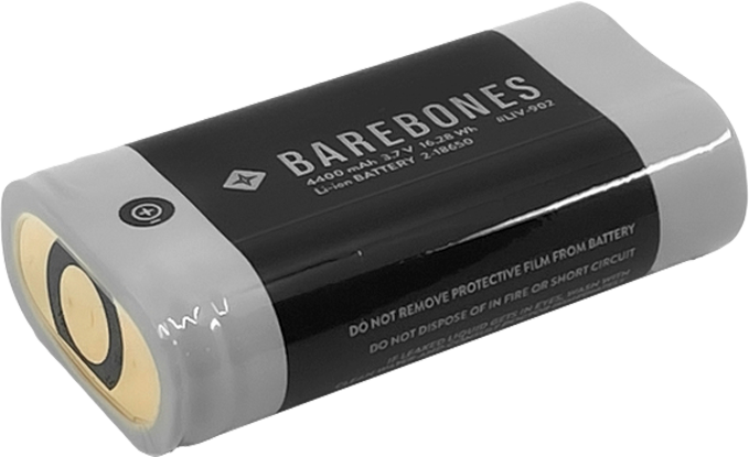 Reservebatteri Li-Ion for Forest, Railroad og Outpost Lantern - Barebones forfra