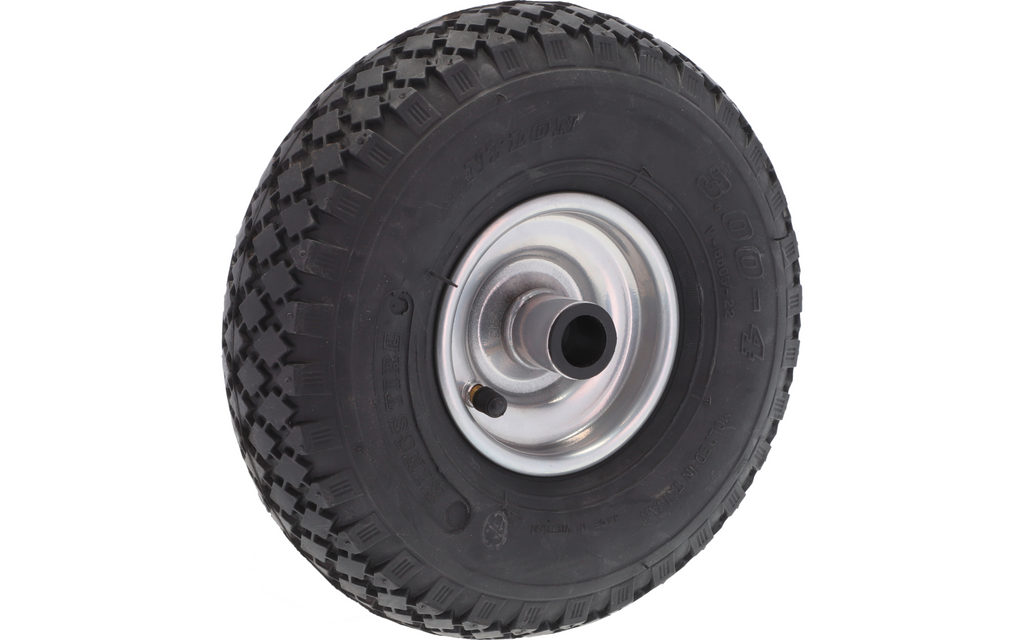 Reservehjul 260 LB for støttehjul 260 x 85 mm luft 200 kg bakside