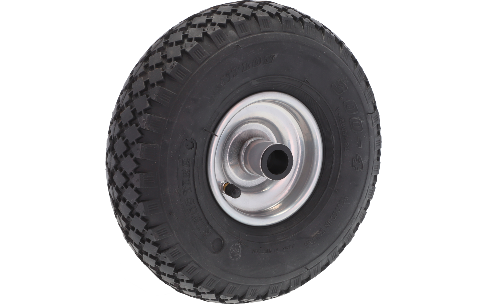 Reservehjul 260 LB for støttehjul 260 x 85 mm luft 200 kg bakside