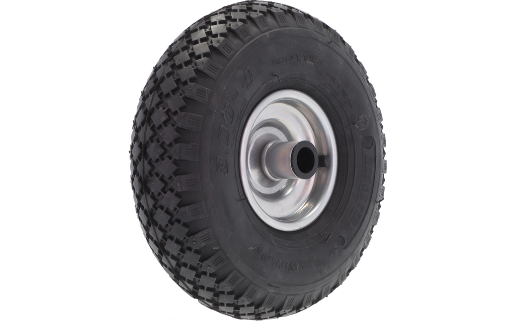 Reservehjul 260 LB for støttehjul 260 x 85 mm luft 200 kg montert