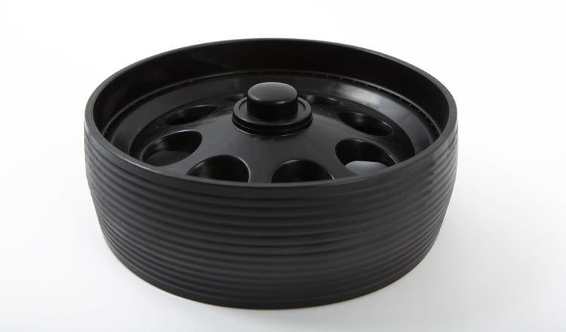 Reservehjul for Wastemaster avløpstank 230 mm - Aquaroll bakside