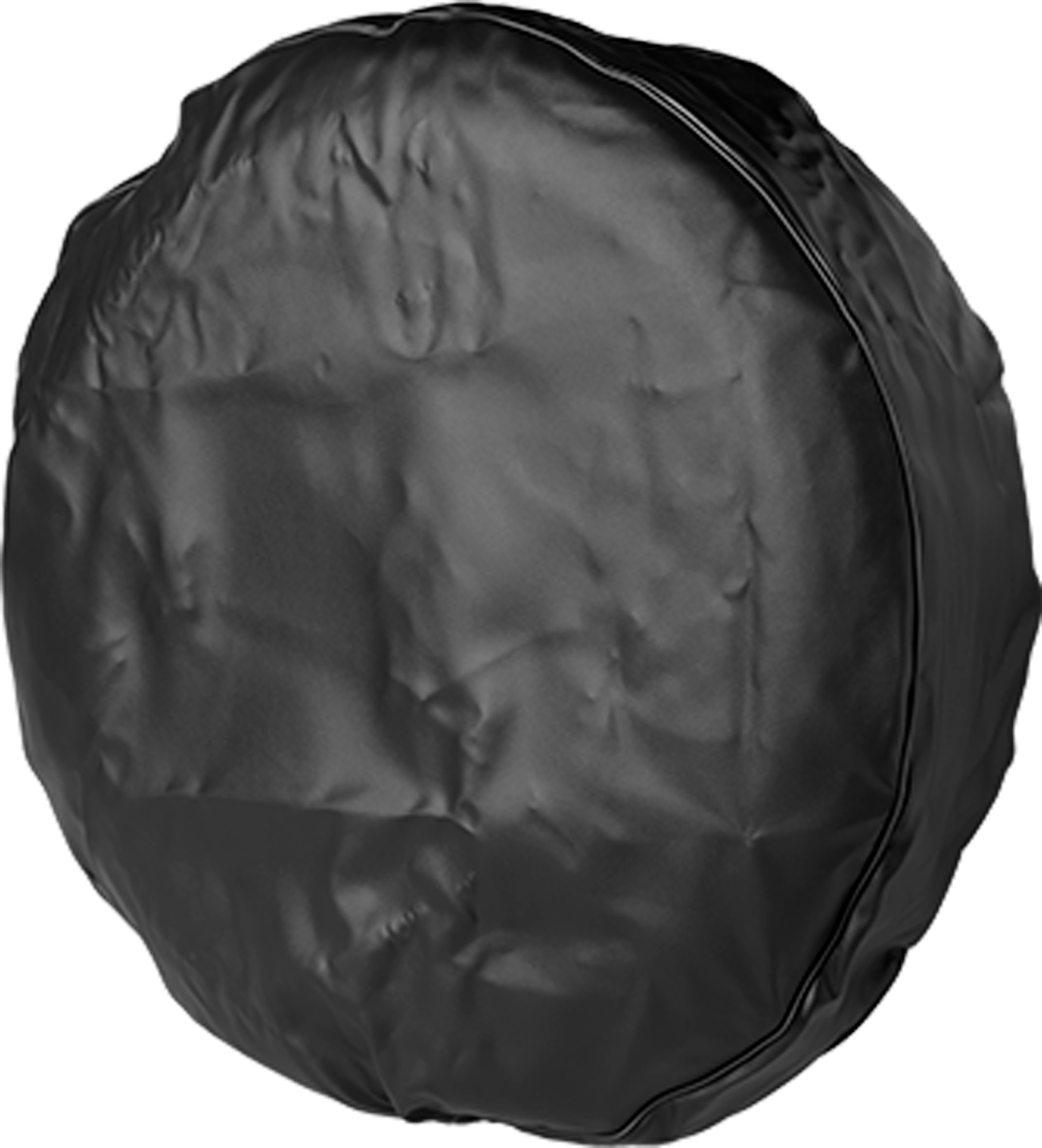 Reservehjulstrekk 58 cm 13 tommer svart UV-bestandig Hindermann forfra