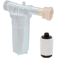 Reservepatron for eldre gassfilter sølv 94 mm Truma forfra