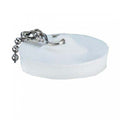 Reservepropp 38 mm for avløpsgarnityr, hvit - Lilie forfra