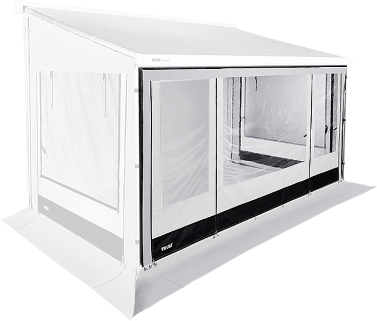 Residence G3 frontvegg for markise 350 cm bakside og festemekanismer