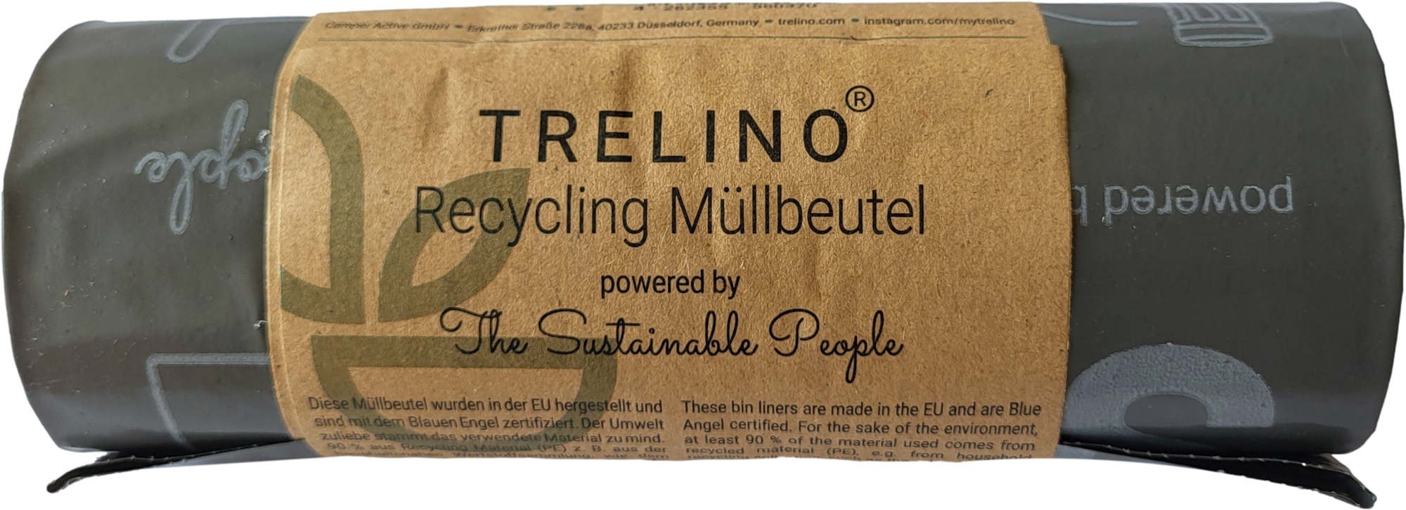 Resirkuleringsposer 18 liter for separasjonstoalett - Trelino forfra
