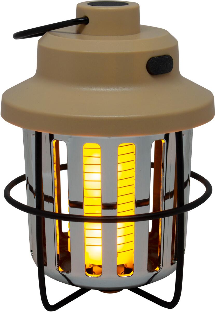 Nærbilde av Retro mygglampe oppladbar UV-lys IPX4 1000 mAh Eurotrail