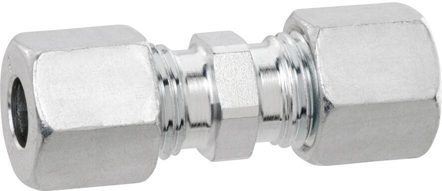Rett gasskobling 10/10 mm type G RVS - GOK for bobil gassystem