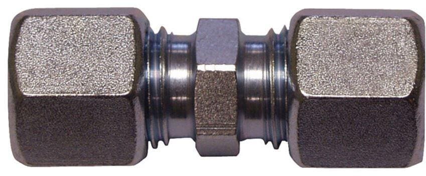 Rett koblingsstykke 10 mm med overfalsmutter og skjæring TGO for campingutstyr