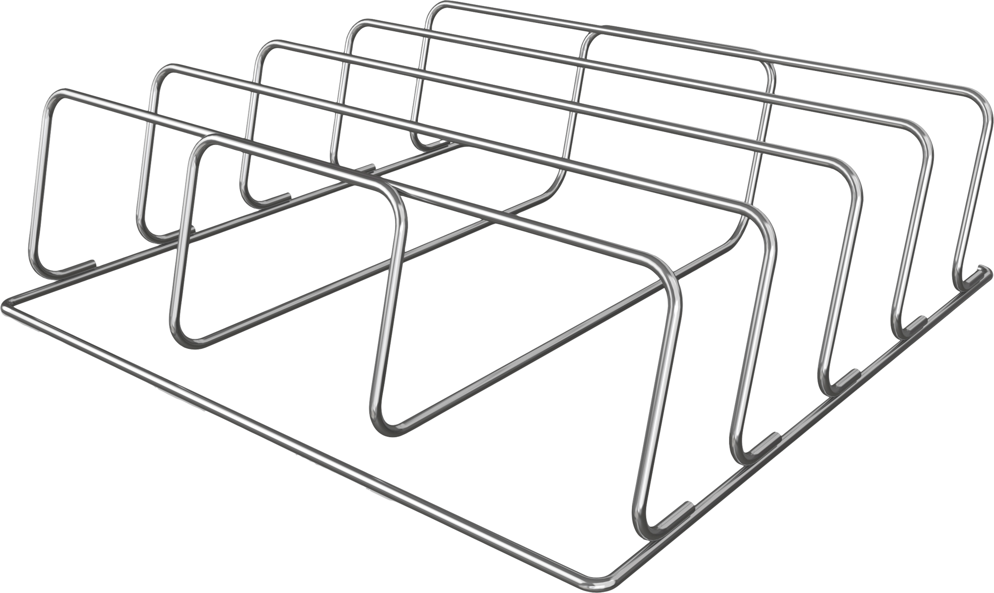 Ribbeholder XL for Woodfire OG800 OG900 grill fra Ninja sett forfra