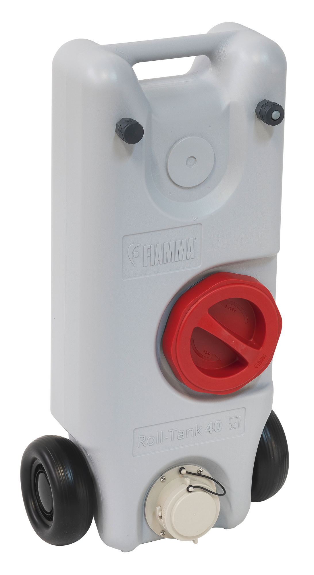 Roll-Tank 40 W rullbar vanntank 35 l forfra