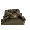 Roll Top matpose olive 56 g 100% polybomull nærbilde av stoff