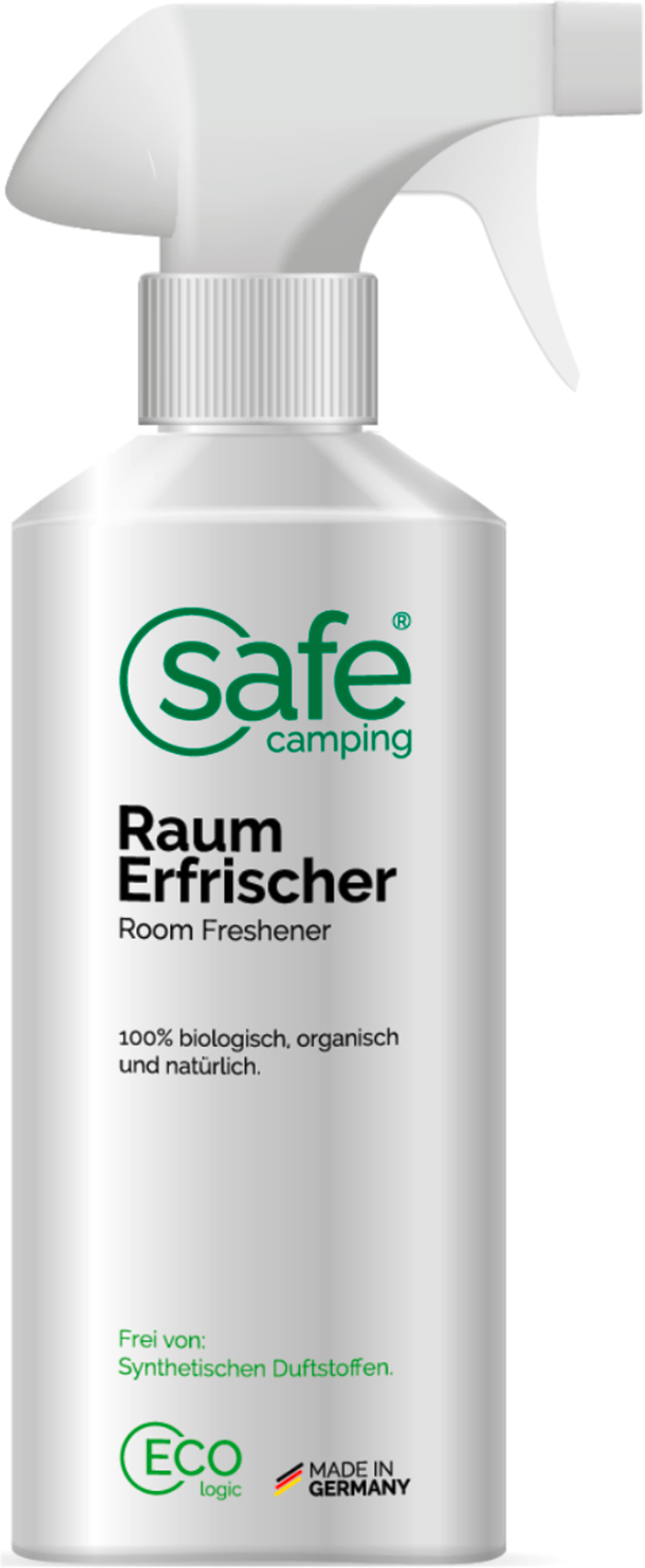Romfrisker for campingvogn og bobil 500 ml - Safe Camping forfra