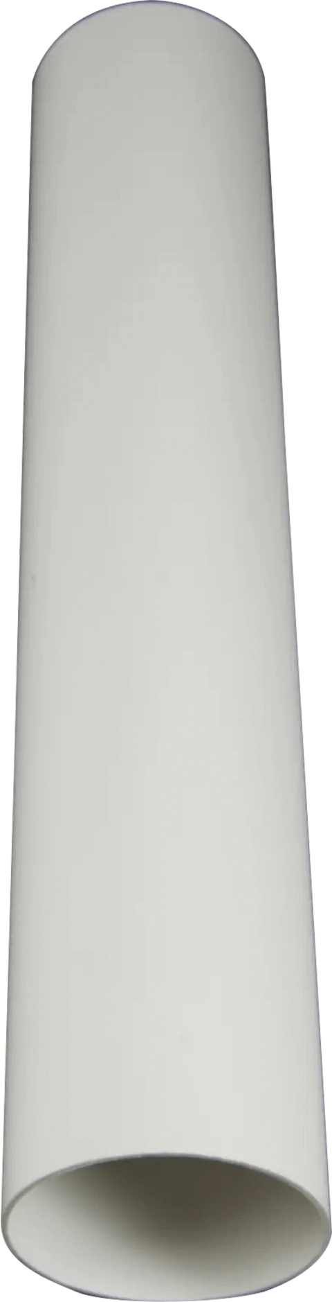 Rør Ø 75 mm lengde 400 mm hvit for Villa-serien - Separett montert