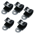 Rørklammer 8 mm for gassledning - GOK forfra