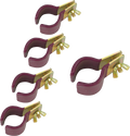 Rørklemme med gummibelegg 22-25 mm 5-pack forfra