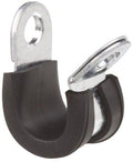 Rørklemme med gummiprofil metall 6-18mm - GOK for rørfeste