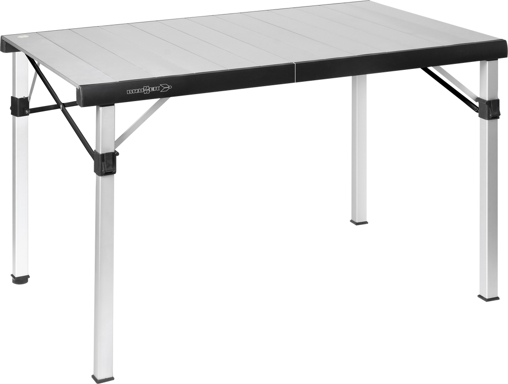 Rullbart campingbord Quadra Compack 4 120,5 x 72 cm forfra