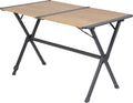 Rullbord bambus/aluminium 111 x 72 cm med bæreveske - Bo-Camp forfra