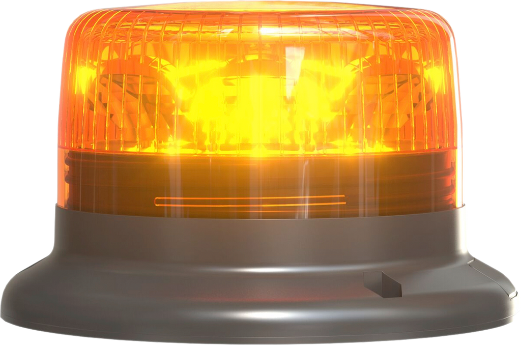 Rundtlysende varsellykt LIGHTsignal LED 3-bolts gul - Osram forfra