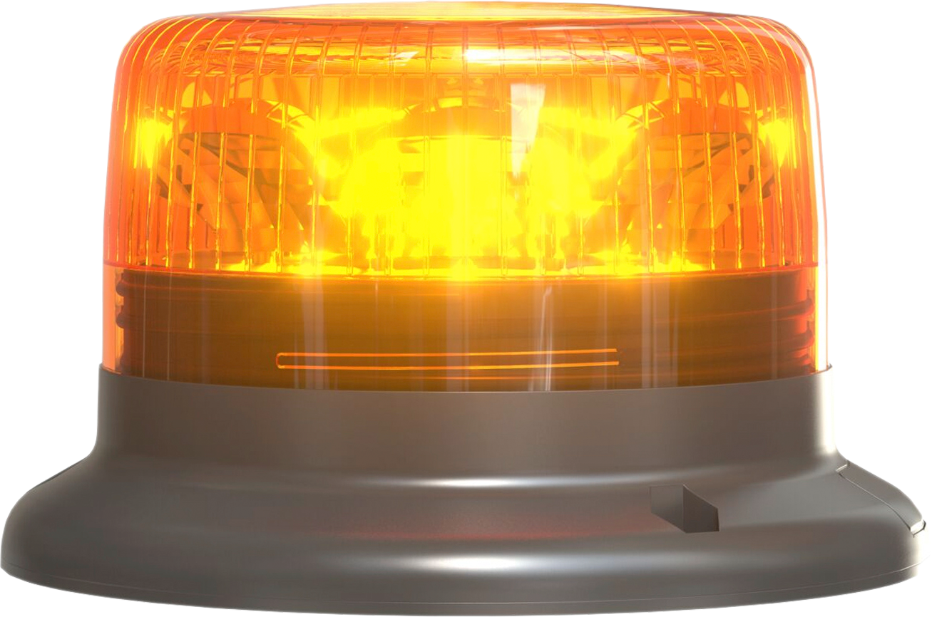 Rundtlysende varsellykt LIGHTsignal LED 3-bolts gul - Osram forfra