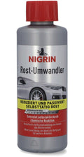 Rustomvandler 200 ml for korrosjonsbeskyttelse fra Nigrin sett forfra