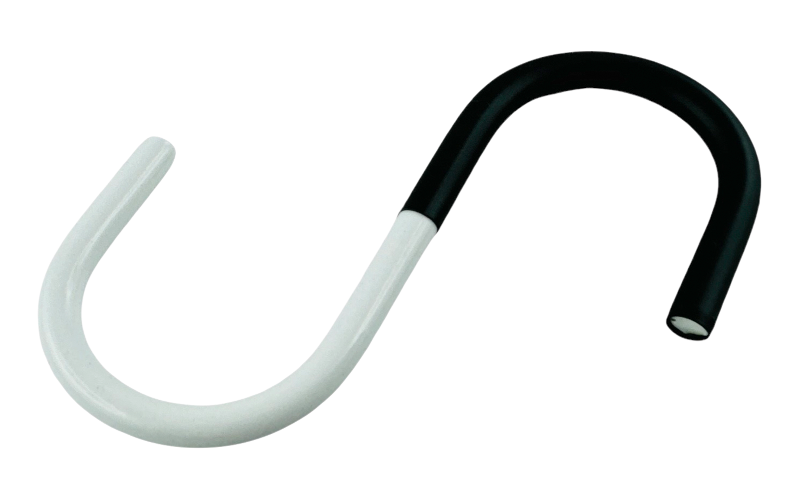 S-kroker 2-pack stål 8,9 cm for skap og stenger bakside