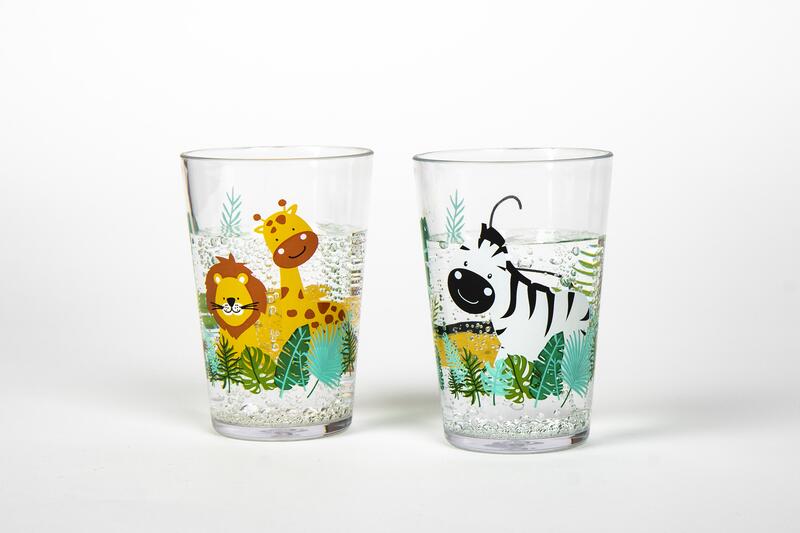 Safari drikkeglass for barn 250 ml med Safari-motiv