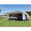 Montert Sakkmarkise Rolli Plus Ambiente 300 cm polyester på camping