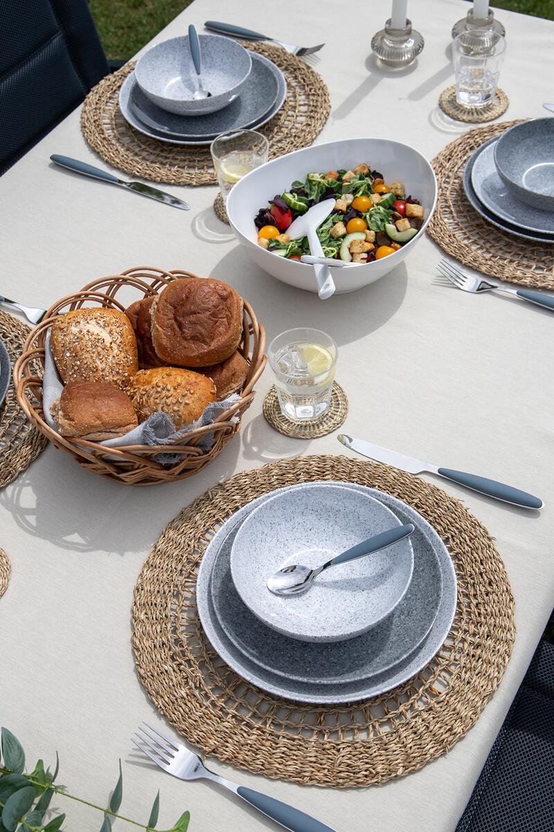 Salatbolle 2L melamin ivory Royal Line Gimex detalj nærbilde