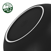 Salatbolle Greenkick ø25 cm melamin med bambuslokk bakside