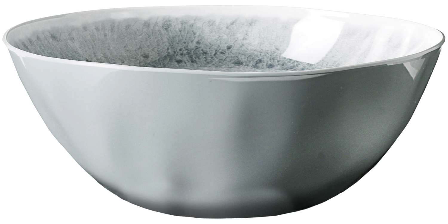 Salatbolle melamin Ø 24 cm med antiskli - Brunner forfra