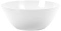 Salatbolle Spherica melamin Ø25 cm anti-slip hvit - Brunner forfra