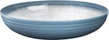 Salatbolle Tuscany melamin Ø30 cm anti-slip grå/blå - Brunner sett forfra