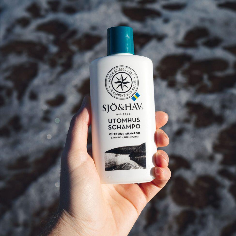 Saltvannsjampo for friluftsliv 200 ml - SJÖ&HAV bakside