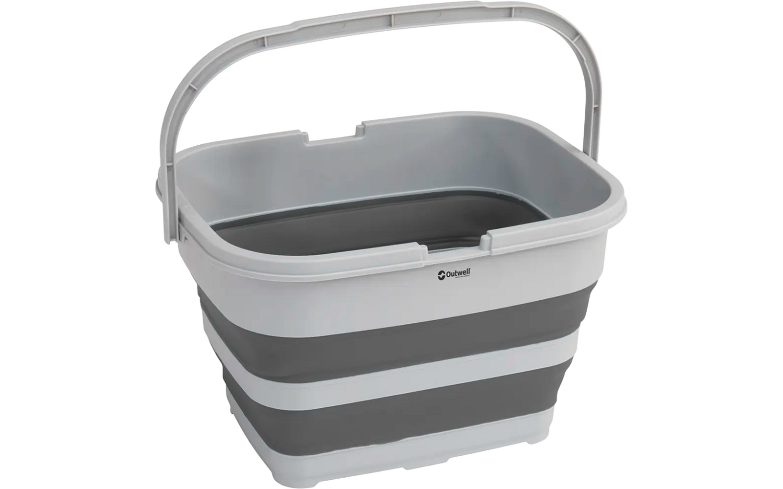 Sammenleggbar avfallsbøtte Recycleit med 2 rom 30 l - Outwell bakside