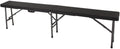 Sammenleggbar benk i rottinglook 179x24x42 cm Eurotrail forfra