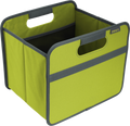 Sammenleggbar boks Classic Small 15 l olivengrønn polyester - Meori forfra