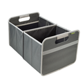 Sammenleggbar boks L Granite Grey 30 l polyester forfra