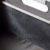 Nærbilde av stoff på sammenleggbar boks L Granite Grey 30 l polyester
