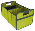Sammenleggbar boks L Olive Green 30 l polyester - Meori forfra