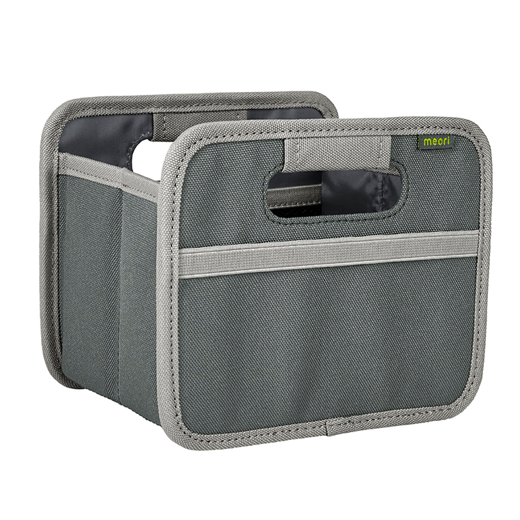 Sammenleggbar boks Mini 1,8 l polyester 12,5x16,5x14 cm - Meori forfra