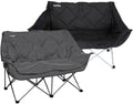 Sammenleggbar campingsofa Action forfra med armlener