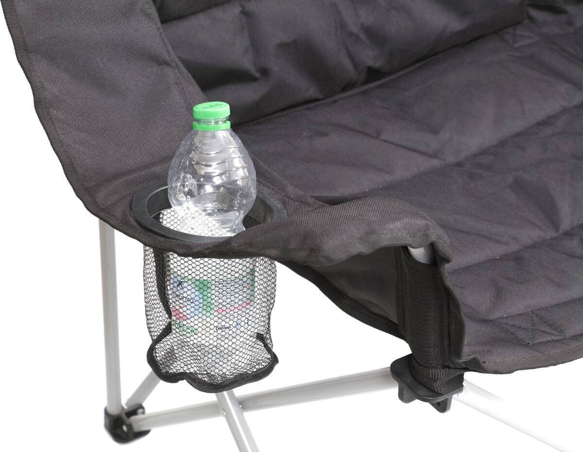 Sammenleggbar campingsofa Action Rendez-Vous aluminium bakside