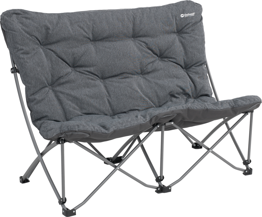 Sammenleggbar campingsofa Fremont Lake 2-seter sett forfra
