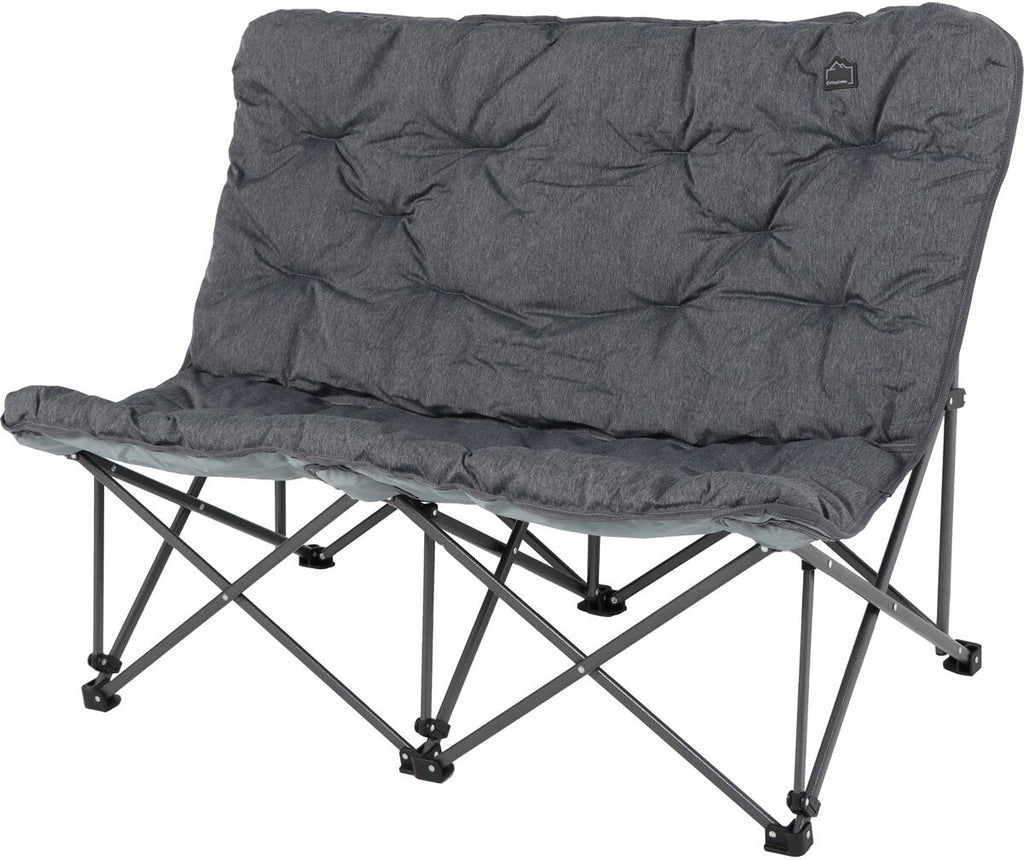Detalj av stoff på Sammenleggbar campingsofa Lindon Relax 2-pers 132x94 cm