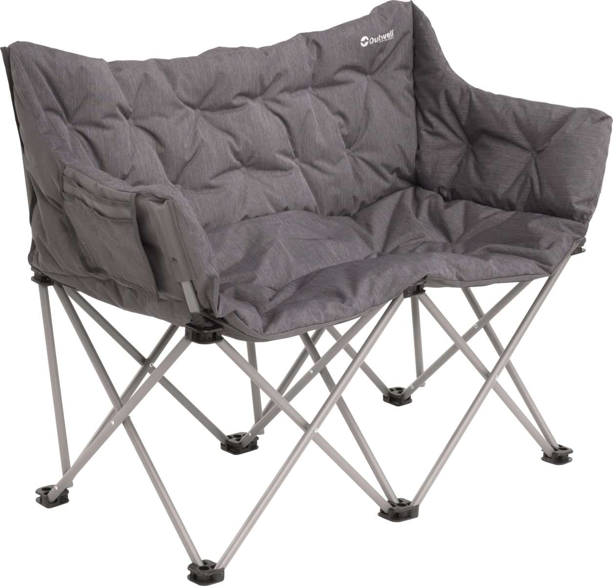 Sammenleggbar campingsofa Sardis Lake 2-seter 240 kg fra Outwell vist forfra
